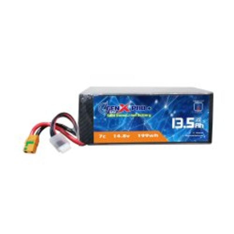 GenX Pro+ Solid State 14.8V 4S 13500mah 7C Premium Lithium Ion Solid State Rechargeable Battery 350wh/kg