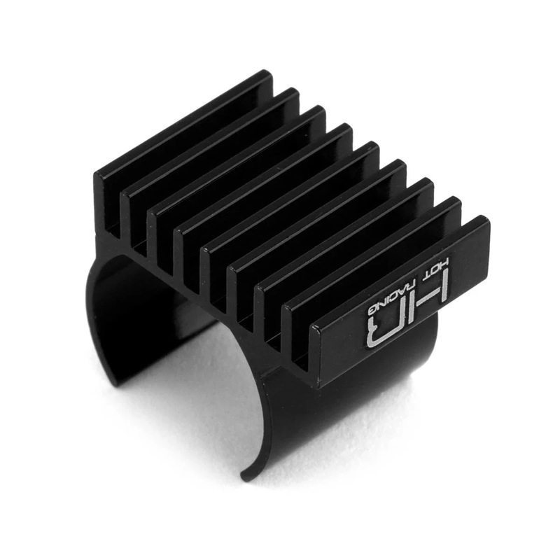 Hot Racing HRASXTF030H01 Axial SCX24 030 Motor Heat Sink (Black)
