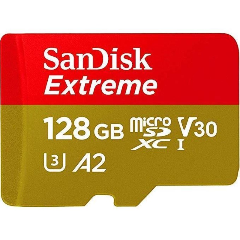 SanDisk 128GB Micro SD Card Class 30 A2