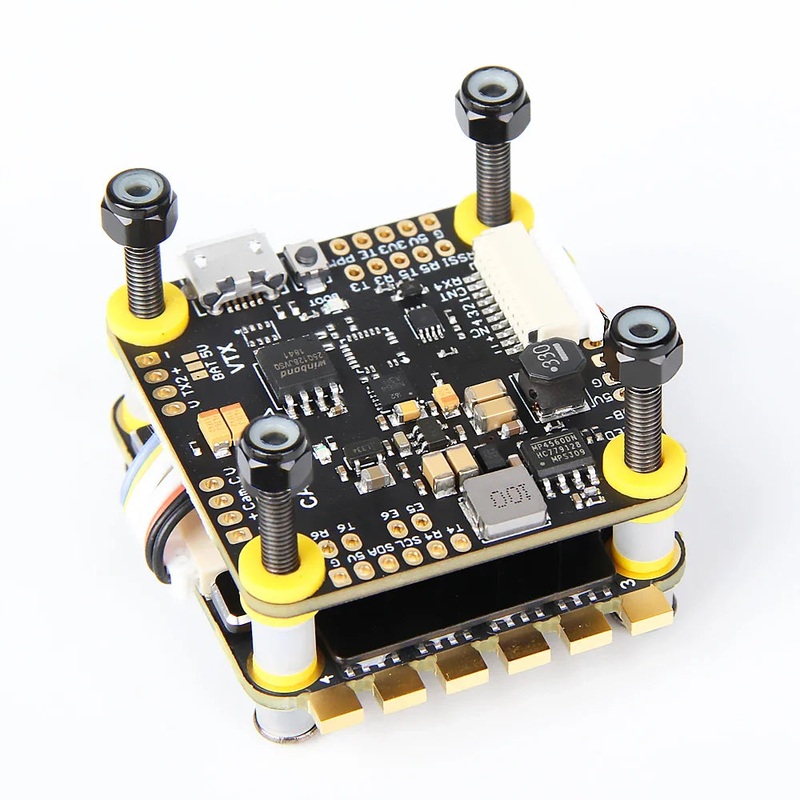 T-motor F7 HD Stack - F7 HD Flight Controllerfor + F55A Pro II ESC For FPV RC Drone Freestyle Racing Quadcopter F7 HD stack