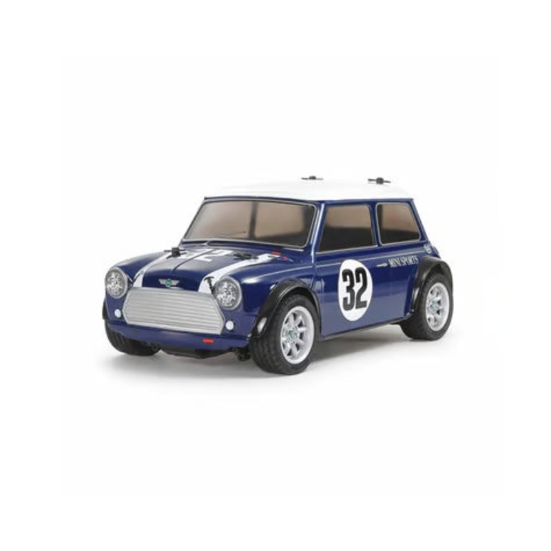 Tamiya TAM58747 Mini Cooper Racing Electric 1/10 FWD/RWD On-Road Kit (MB-01)