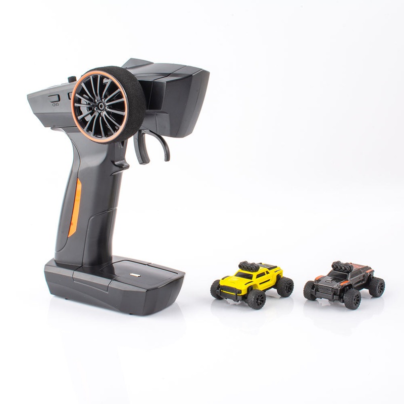 Turbo Racing Baby Monster 1:76 Scale Monster Truck Remote Control Car RTR Kit Black