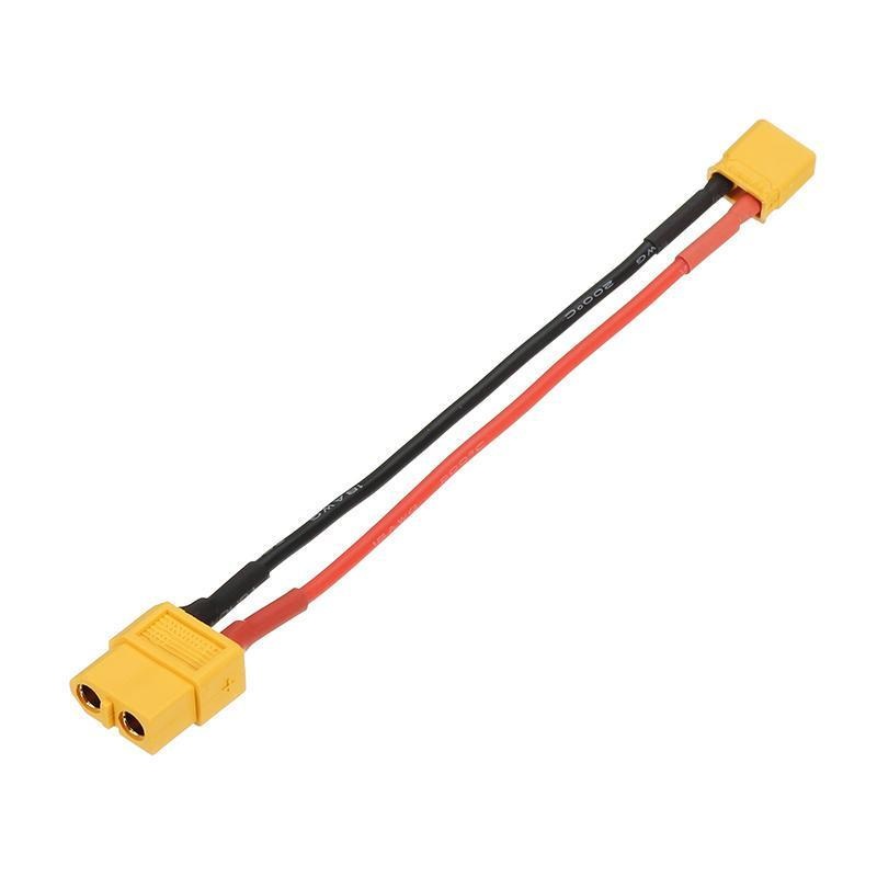 10cm 16AWG XT60 Female Plug to XT30 Male Plug Cable Adapter for Battery Charging