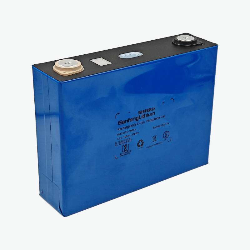 3.2V 100Ah LiFePO4 Prismatic Battery Cell (Ganfeng Lithium)