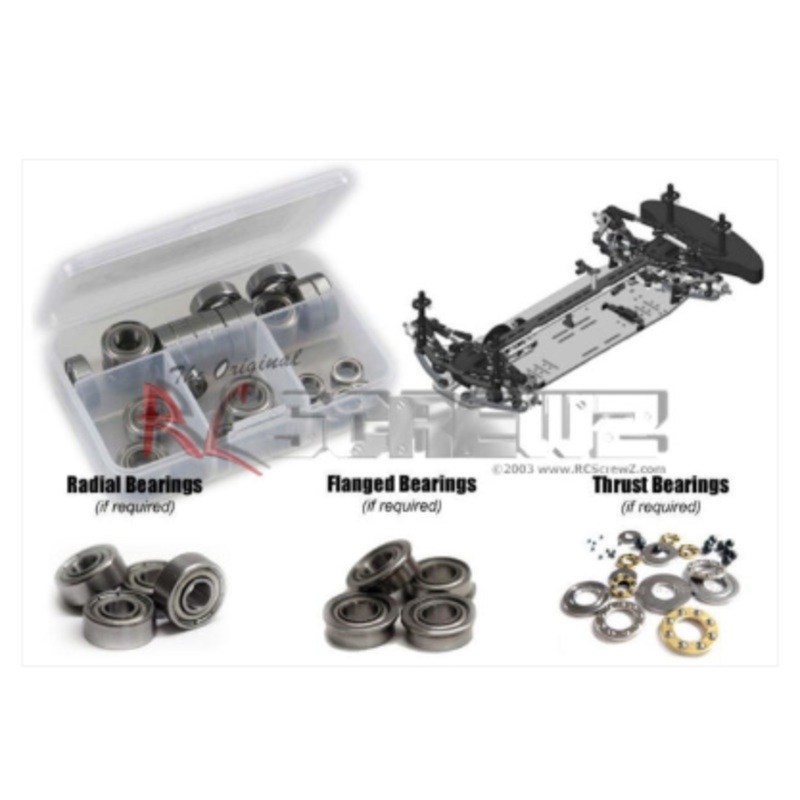 Awesomatix A800MMX 1/10th Rubber Shielded Bearing Kit