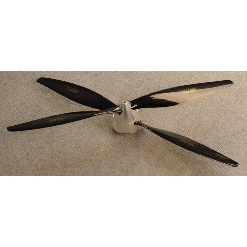 FALCON 20.5-22inch Carbon Fiber Front and Rear Propeller for F3A Contra Rotating Drive System Black