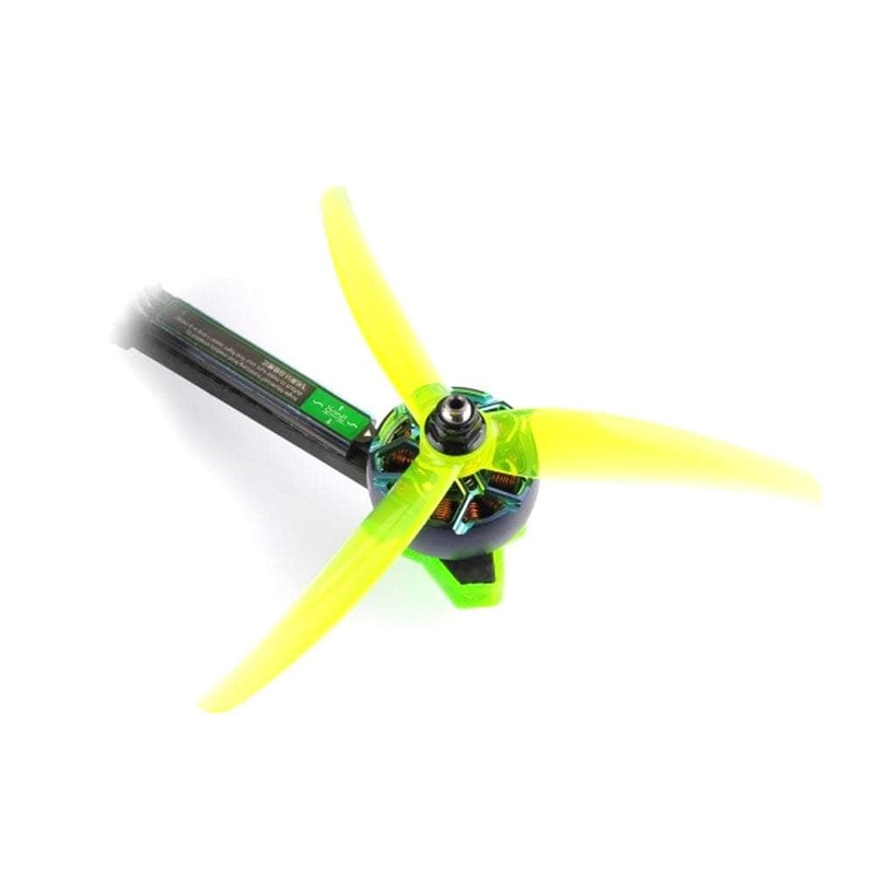 HQ Prop Juicy Prop J40 5.1x4x3 5 Inch 3 Blade Propeller (Set Of 4) Yellow