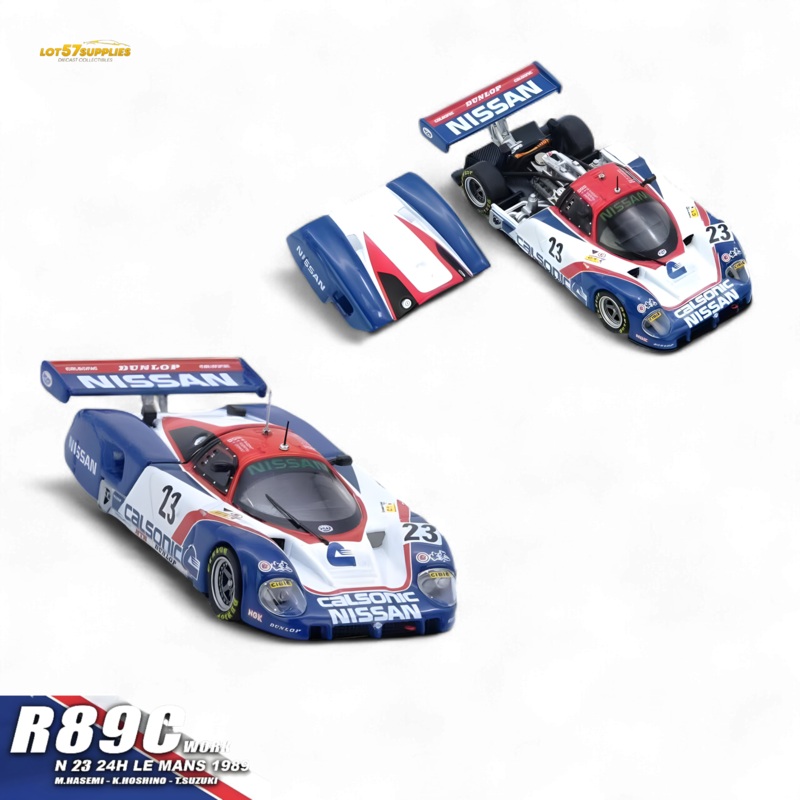 INNO64 Nissan R89C 1989 Le Mans No.23 1:64