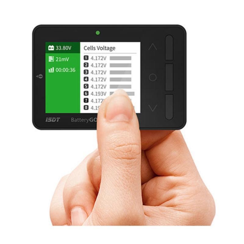 ISDT BattGo BG-8S Smart Battery Checker Balancer Receiver Signal Tester Quick Charge Function
