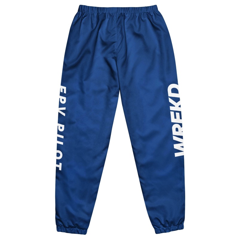WREKD FPV Pilot Unisex Track Pants - Blue