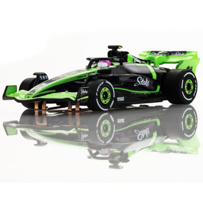 AFX AFX22092 Sauber F1 #24 C44 Stake FY HO Scale Slot Car (Green/Black) (LWB) (Mega G+)