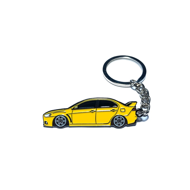 Evo X Keychains White