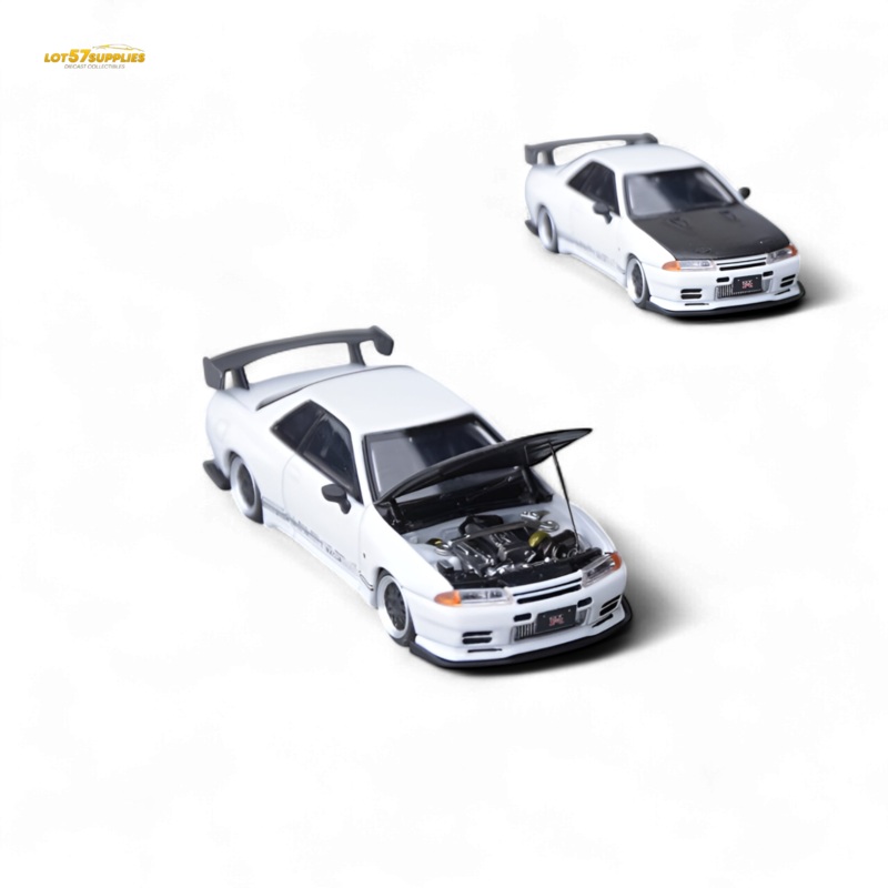 Focal Horizon Skyline GT-R R32 Top Secret Modified VR32 White 1:64