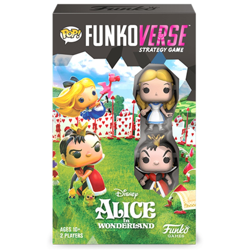 Funkoverse Strategy Game Alice in Wonderland 2-Pack