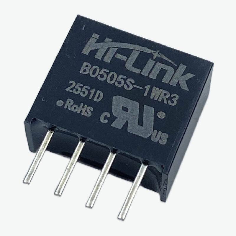 Hi-Link 5V 1W 200mA DC to DC Isolation Voltage Power Module Converter (HLK-B0505S-1WR3)