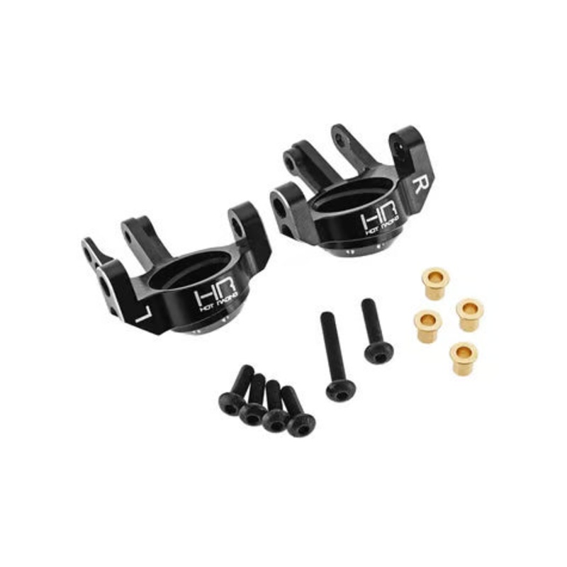 Hot Racing HRASCXT2101 Axial SCX10 II Aluminum AR44 Steering Knuckles (Black)