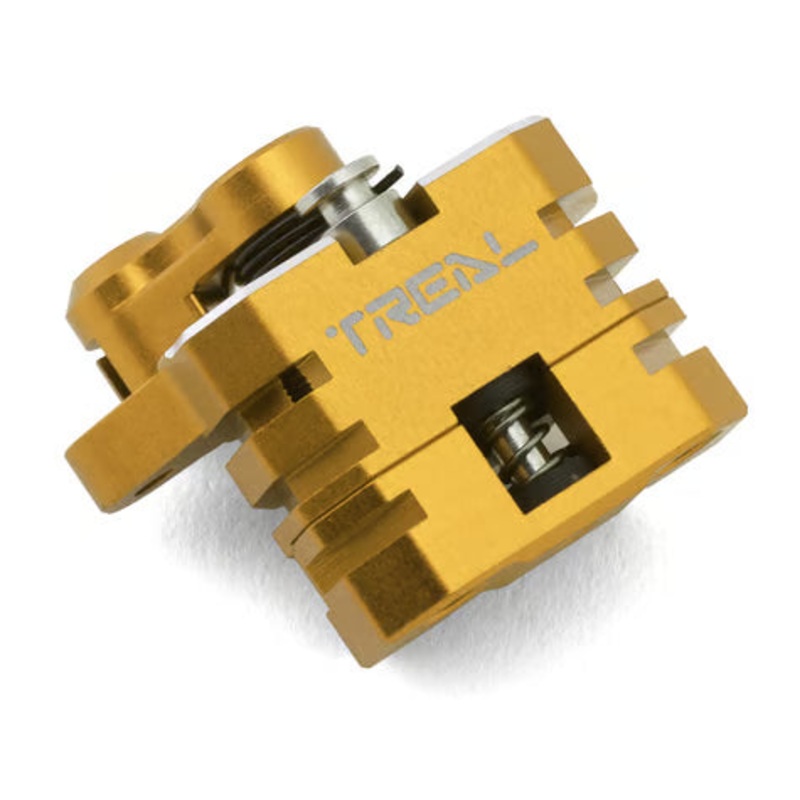 Treal Hobby Losi Promoto MX CNC Aluminum Front Brake Caliper w/Pads Gold
