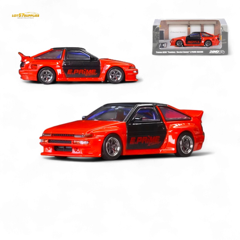 Inno64 Toyota Corolla Sprinter Trueno AE86 Pandem Rocket Bunny 1:64