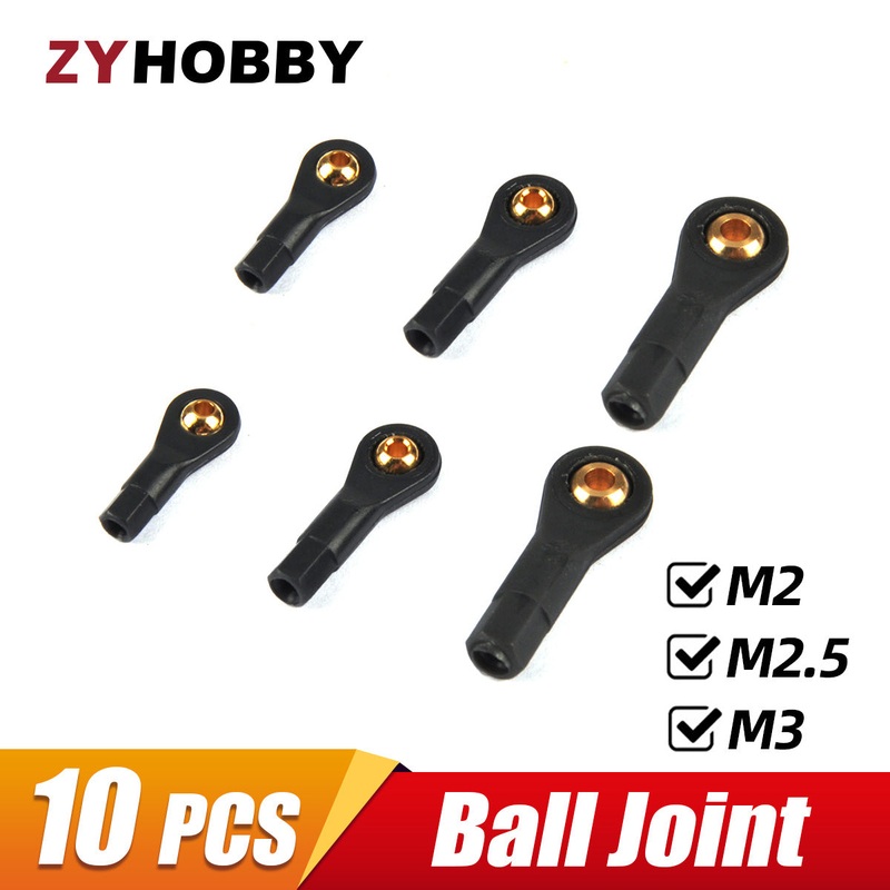 10pcs M2 M2.5 M3 Head Holder Ball Joint For RC Hobby Airplane Boat Car Model M2