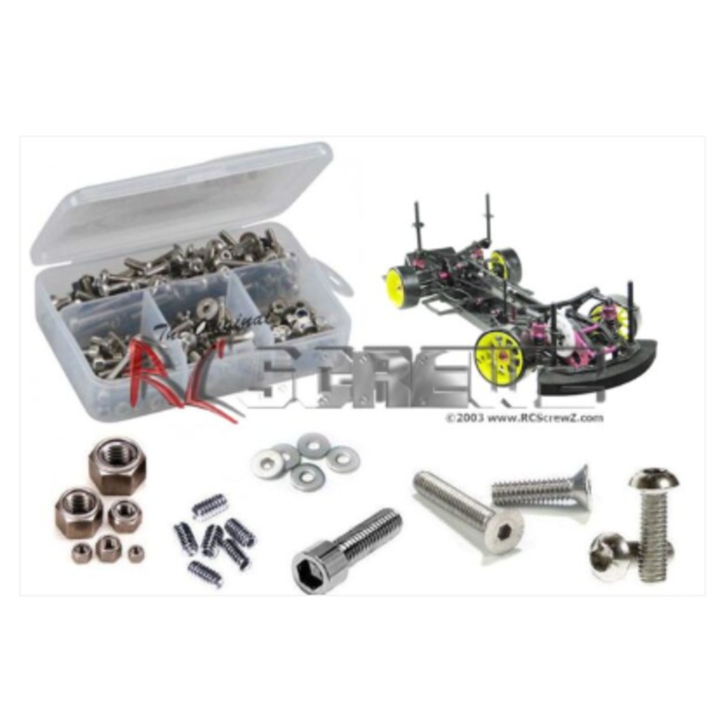 3 Racing Sakura FGX Stainless Steel Screw Kit