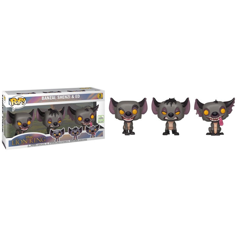 Banzai, Shenzi & Ed (The Lion King) 3-pk - 2019 Spring Convention Exclusive