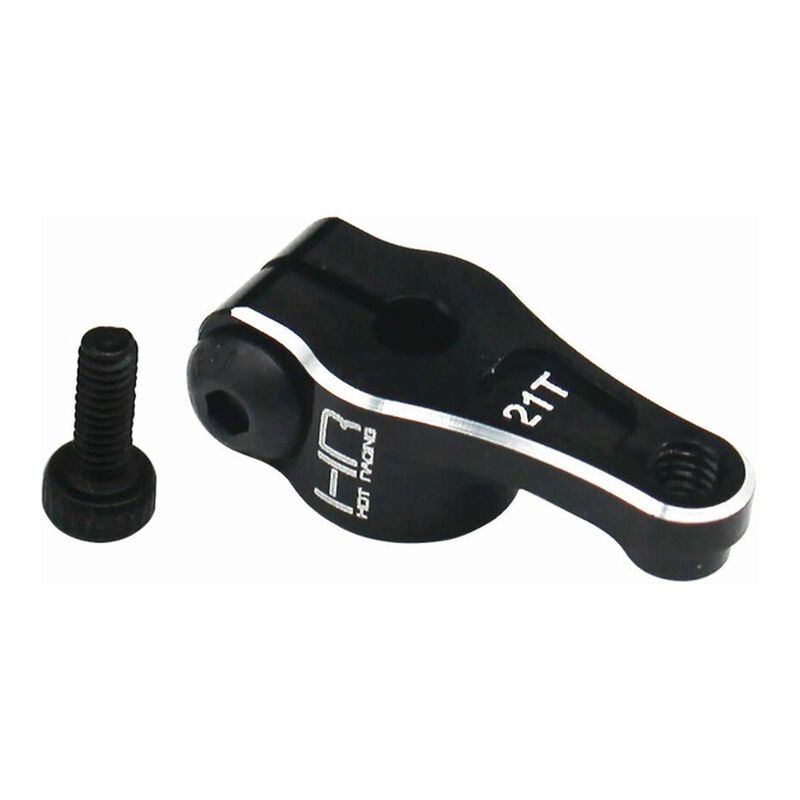 Hot Racing HRAMTT48LHV CNC 21T Clamping Servo Arm: Losi Mini T/B, Mini No Prep Drag