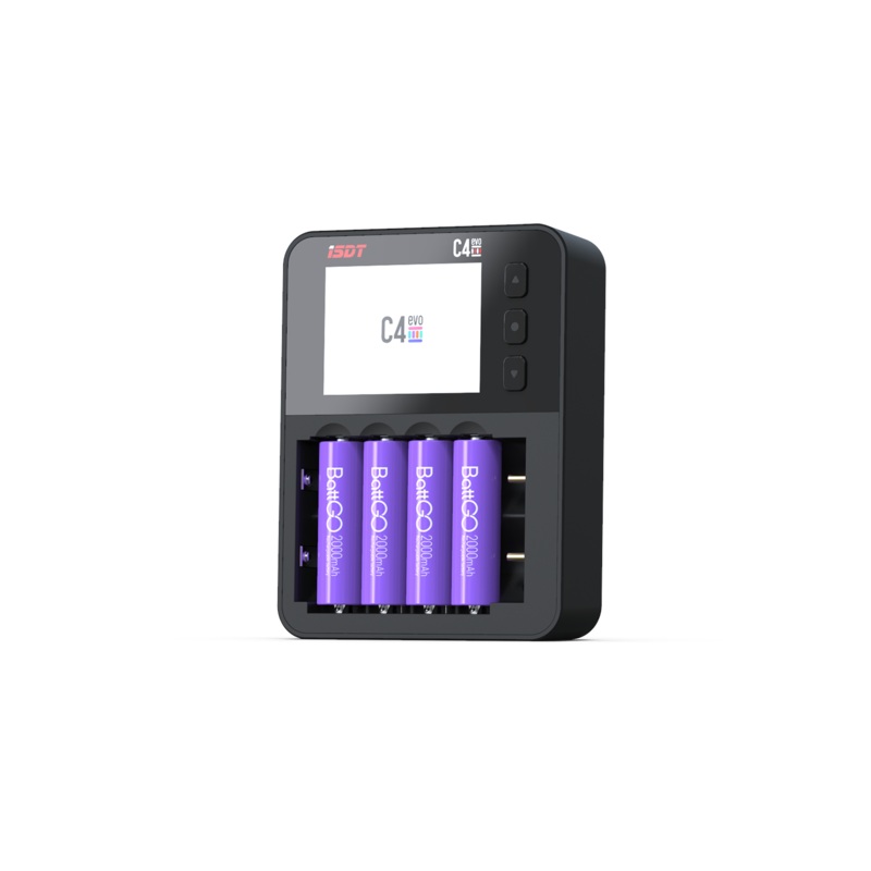 ISDT C4 EVO CYLINDRICAL BATTERY CHARGER