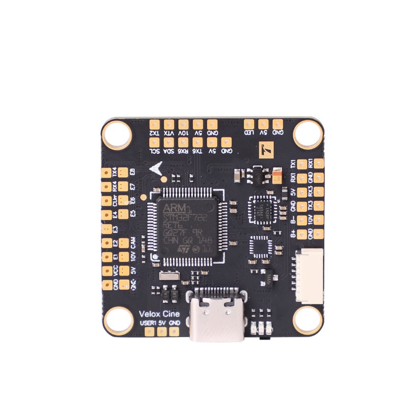 T-Motor VELOX CINE F7 Flight Controller BARO Support 8 Motors Output 30.5x30.5mm
