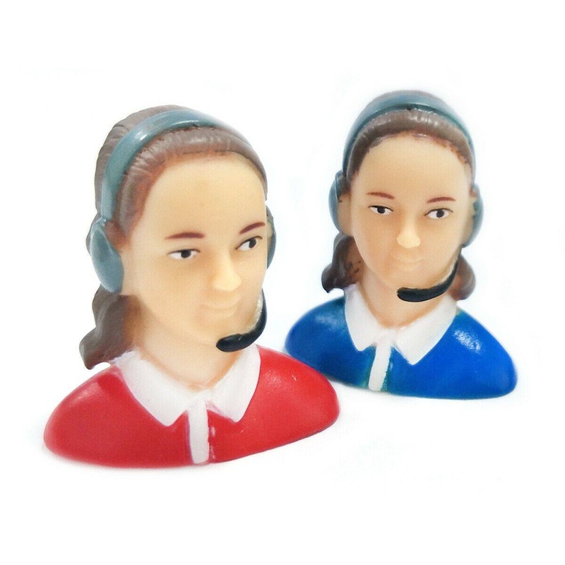 1/9 Woman Pilot Figure for RC Model Airplane L35*W25*H39mm