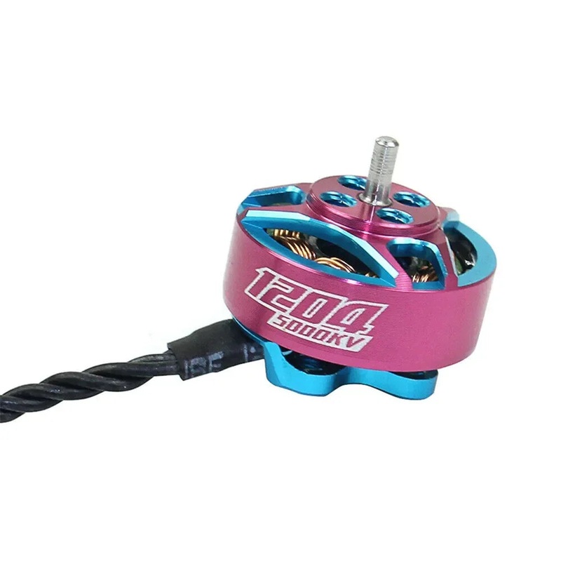 4PCS RCINPOWER GTS V2 1204 5000KV / 8000KV 3-4S Brushless Motors for 23 Inch Micro FPV Drone 4pcs Pink 8000kv