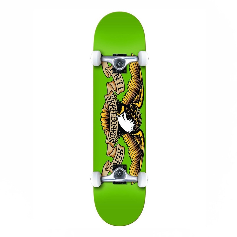 Anti Hero Complete Skateboard Black - 8.25