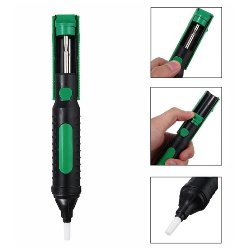 Manual Solder Sucker Desoldering High Vacuum Pump Irons Removal Remover Tool
