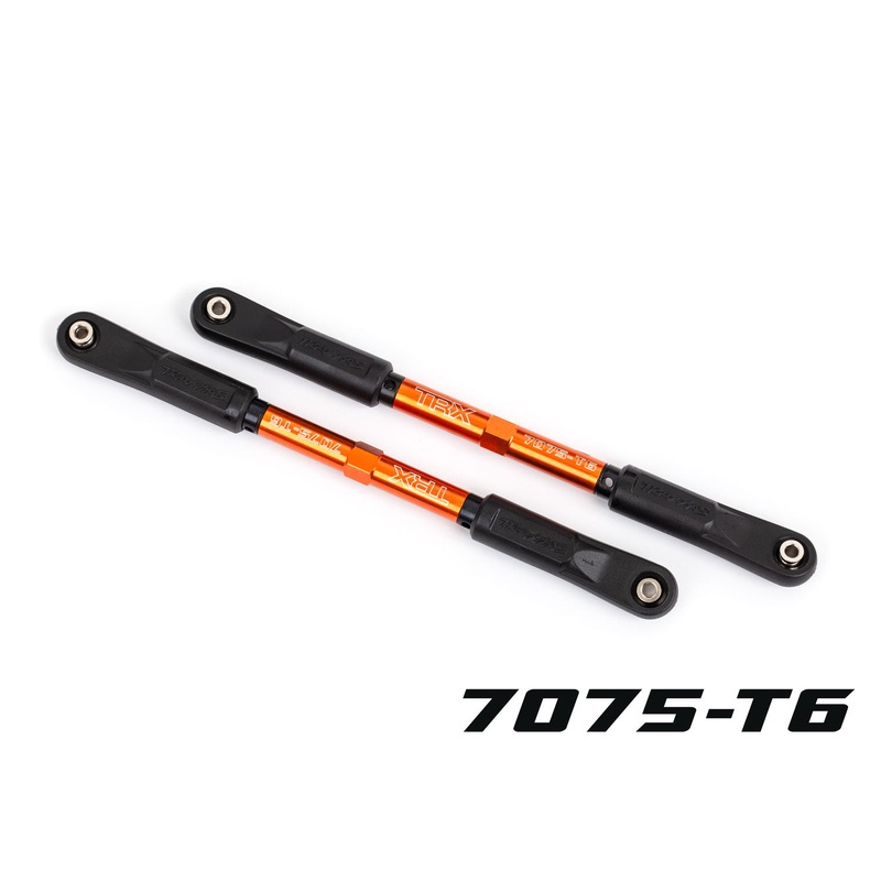 Traxxas 9548T TUBES 144mm Orange Rear Camber Links (2) Sledge