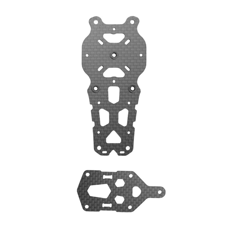 Lumenier QAV-S 2 Sub-250 Joshua Bardwell SE 3 - Split Bottom Plate