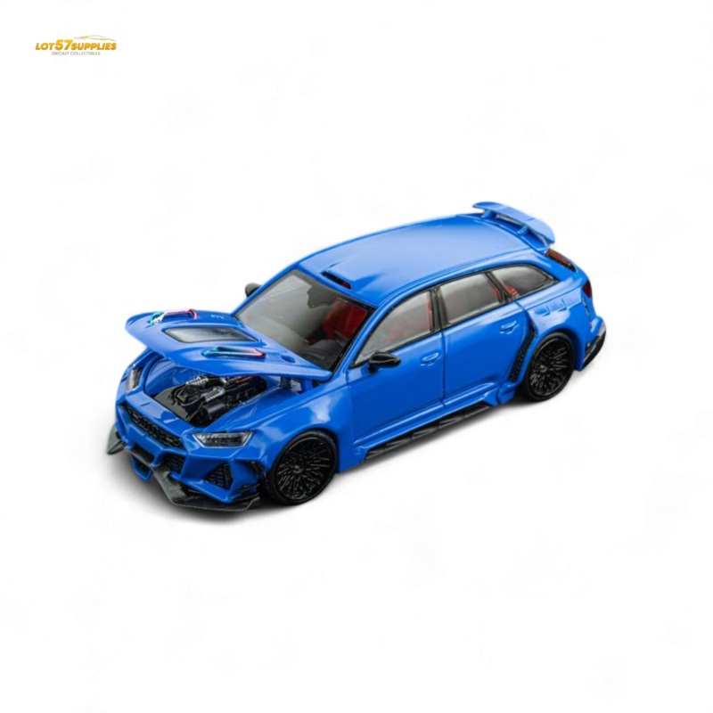 (Pre-Order) DCM Modified Audi RS6 Wagon Blue 1:64