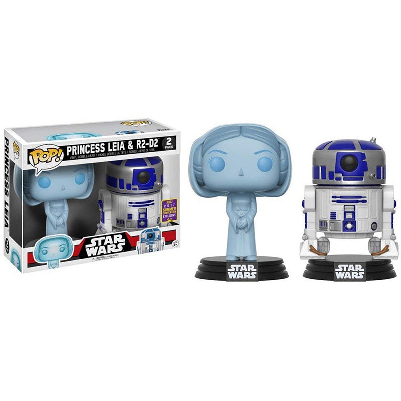 Princess Leia & R2-D2 (Holographic) 2-pk - 2017 Summer Convention Exclusive