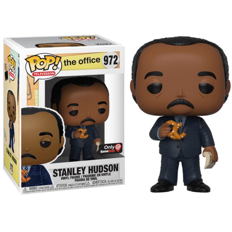 Stanley Hudson (w/Pretzel, The Office) 972 - GameStop Exclusive