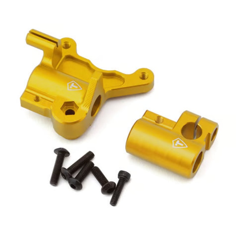 Treal Hobby Promoto CNC Aluminum Fork Lug Set Gold