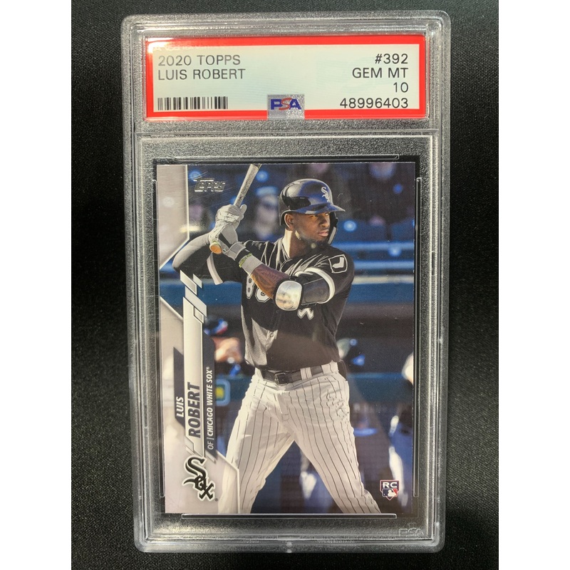2020 TOPPS LUIS ROBERT #392 - PSA 10 ROOKIE CARD