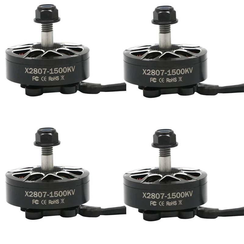 4PCS Uangel X2807 1300KV 1500KV 1700KV Brushless Motors for 6-7 Inch FPV Freestyle Long Range 7 Inch LR7 Drones 4pcs 2807 1300KV
