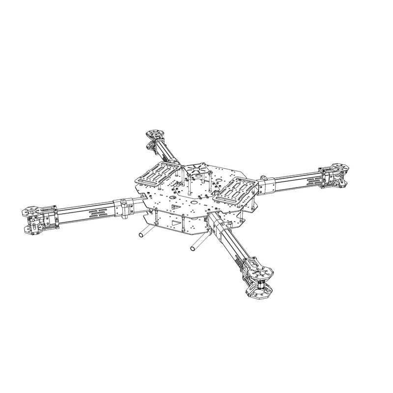 Gryphon XQ-900HFXPro Folding Frame Kit