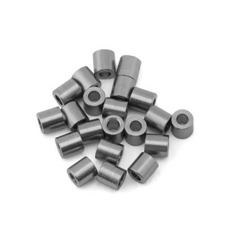 Treal Hobby Axial SCX24 Front Knuckle Stainless Steel Sleeves (20) Grey