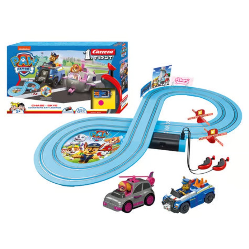 Carrera CCN63041 First Paw Patrol Adventure Bay Legends Slot Car Racing Track Set