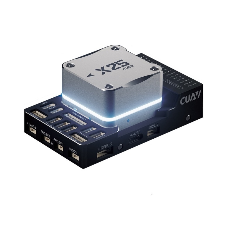 CUAV X25 Super Pixhawk Autopilot Flight Controller PX4 / ArduPilot Compatible, High-Voltage UAV Core