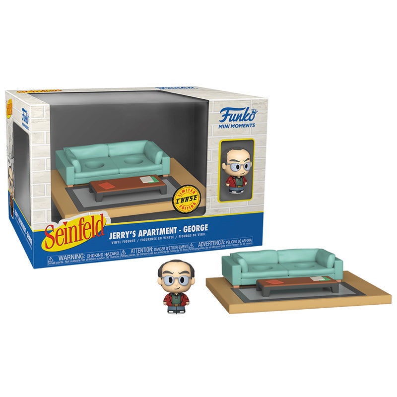 Jerry's Apartment - George (Red Coat, Mini Moments, Seinfeld) **Chase**