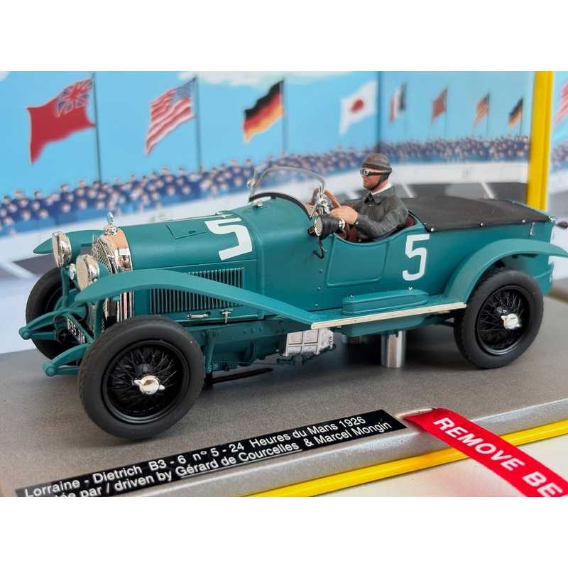 Le Mans Miniatures Lorraine Dietrich B3-6 #5 1926 1/32 Slot Car 132113/5M