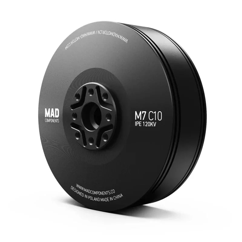 MAD M7C10 V3 Drone Motor - 100KV 120KV 190KV High Efficient Drone Quadcopter Multi-copter Brushless Outrunner Motor for Endurance Flight 190KV