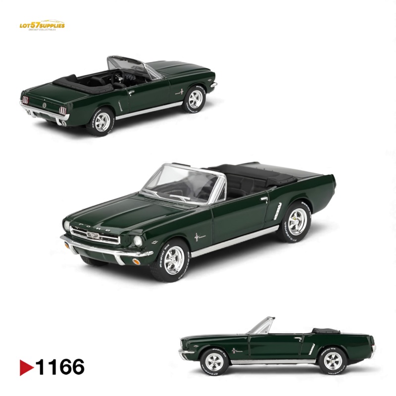 (Pre-Order) Mini-GT Ford Mustang Convertible 1:64