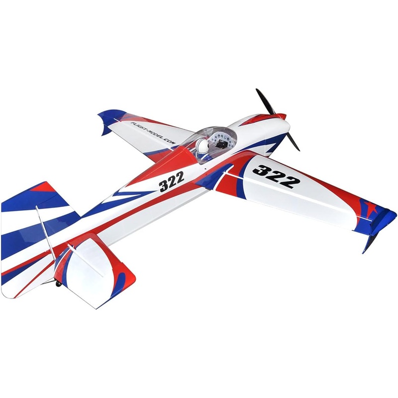 PurAr VOTEC 322 60-80cc 91 inch Aircraft Model 3D Fixed Wing Light Wood Remote-Controlled Aircraft(Ordinary Covering)