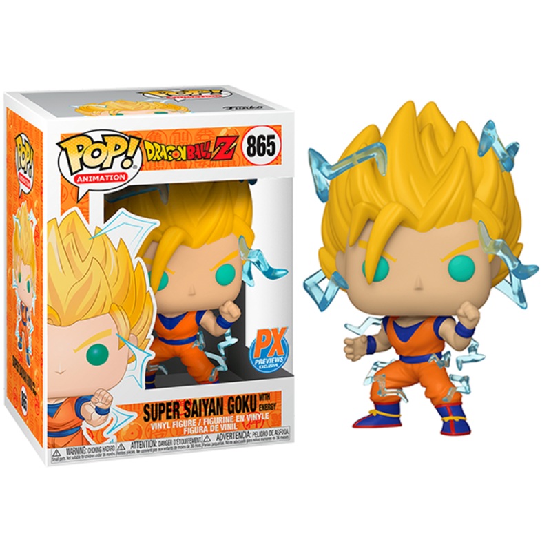 Super Saiyan Goku w/ Energy (Dragon Ball Z) 865 - Previews Exclusive